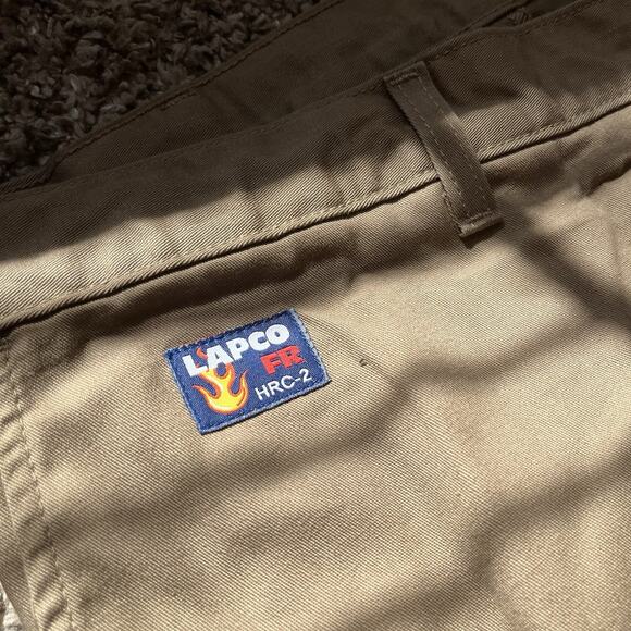 LAPCO FR Cargo Pants 48x30 100% Cotton Distressed Faded Comfort Flame Resistant - Picture 7 of 8
